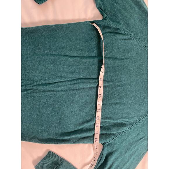 Vtg. Castle Green Wool Knit Mock Neck Sweater EU Size 36 - Picture 7 of 7